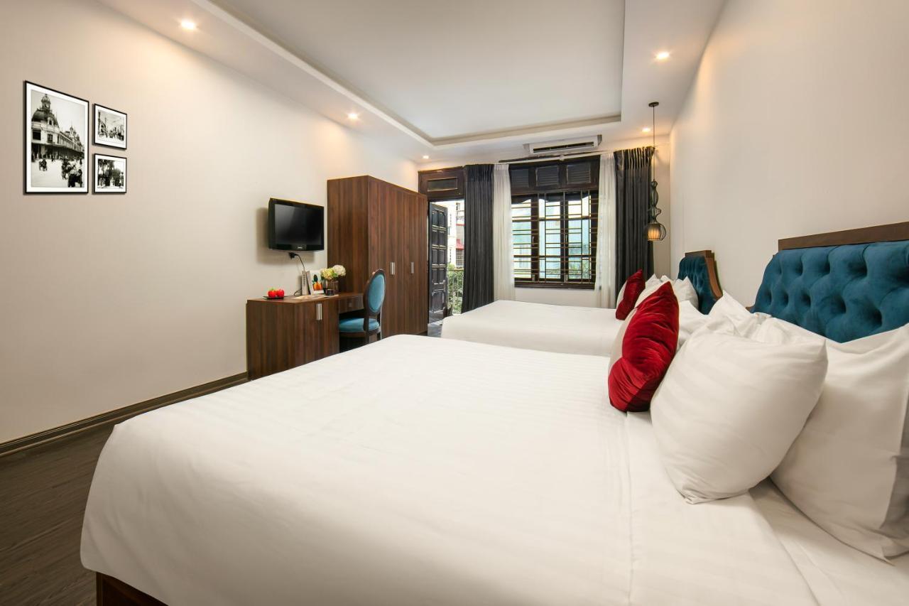 Sonata Boutique Hotel & Spa ฮานอย ภายนอก รูปภาพ